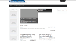 Desktop Screenshot of blog.gainerstoday.com